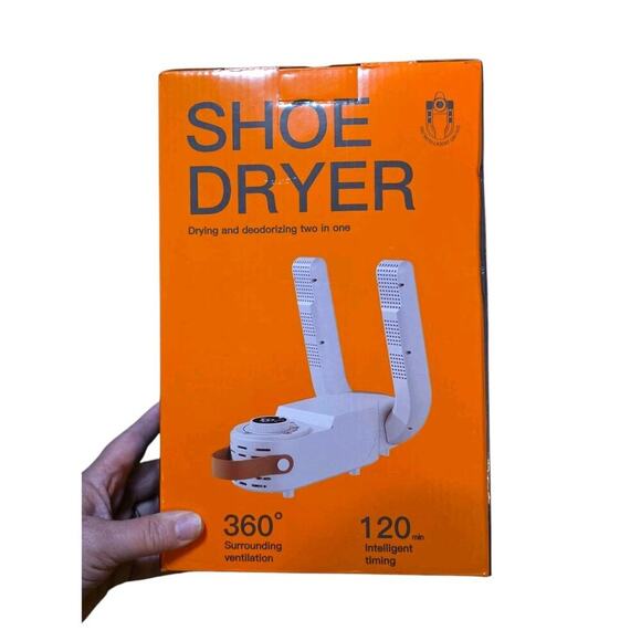 Double Arm Shoe Dryer Intelligent Timimg Deodorizing 360° Surrounding Ventilatio - Picture 1 of 3